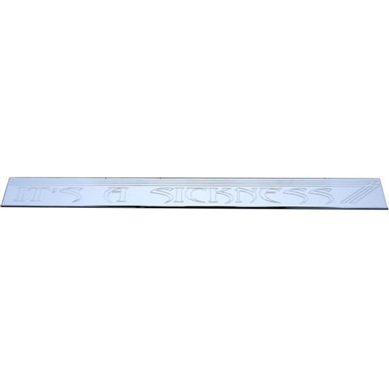 Chrome-Plated Billet Aluminum Door Sill For Peterbilt - Pair