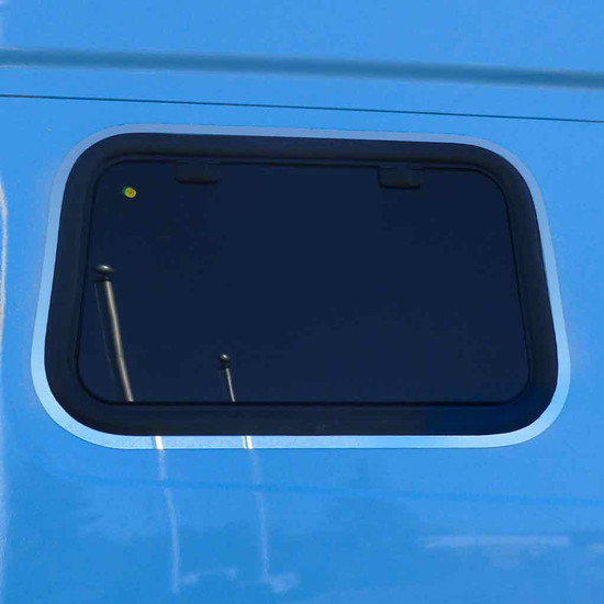 Upper & Lower Sleeper Window Trim Kit For Volvo VNL