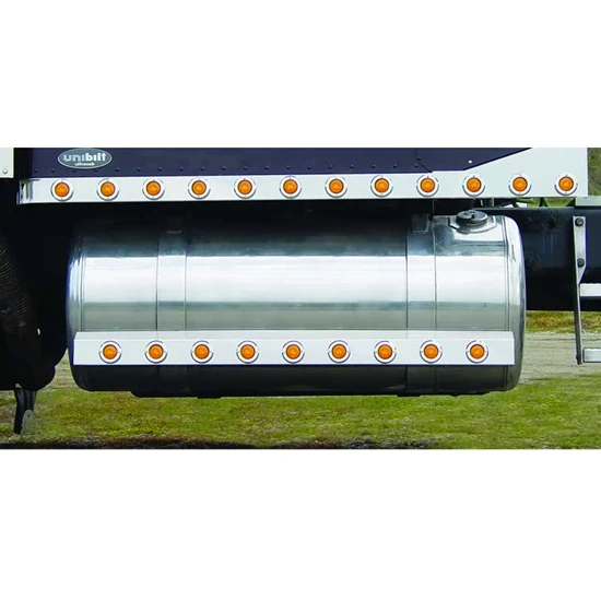 61.5 Inch Stainless Steel Fuel Tank Fairing For Peterbilt