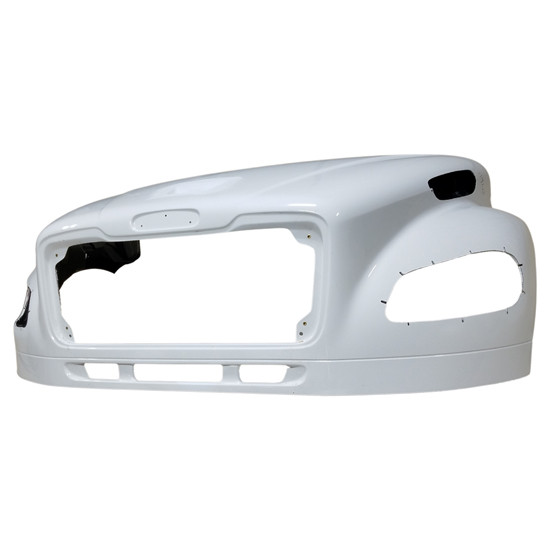 Jones Performance Fiberglass Hood W/ 39 Inch Centerline & Fenders For Freightliner M2 Series, M2-106 Replaces A17-21139-098, A17-21139-110