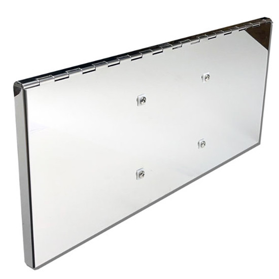 Stainless Steel hinged License Plate Hanger For Kenworth W900L/B