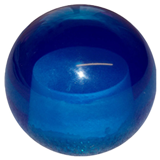 2 1/8 Inch Diameter Transparent Blue Shift Knob