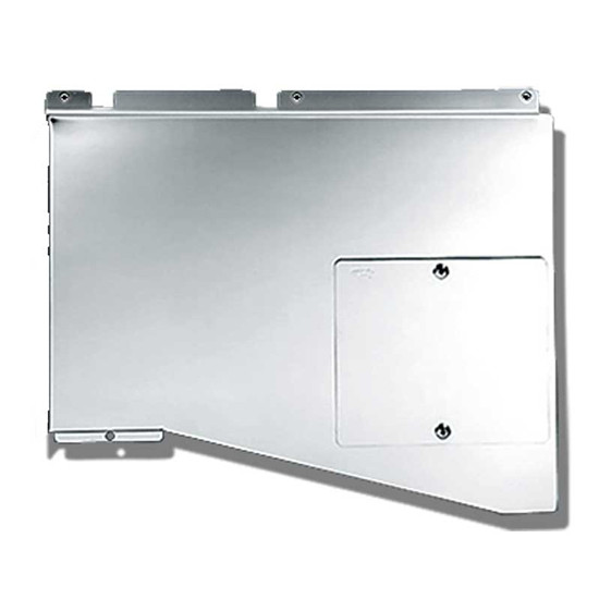 Stainless Steel A/C Cover With Filter Door For Peterbilt 1995-1999