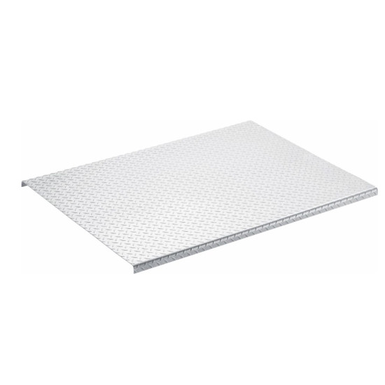 48 X 34 X 1.25 Inch Diamond Plate Aluminum Deck Plate Cover