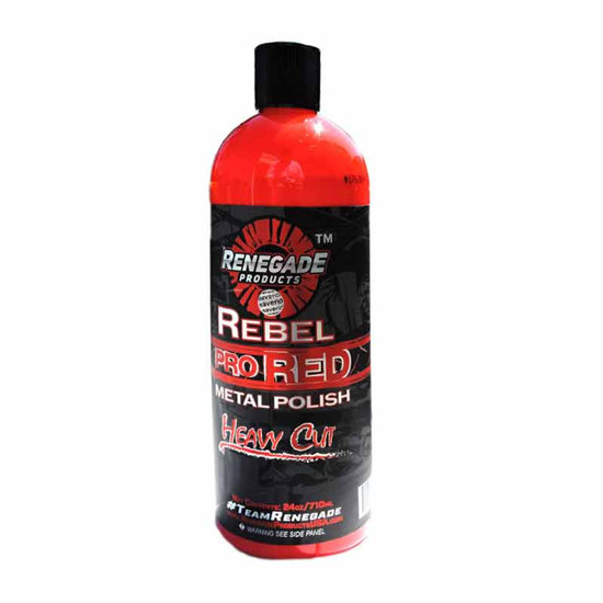 Rebel Pro Red Metal Polish- 24 Oz