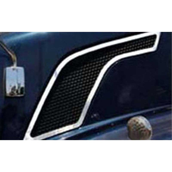 Stainless Steel Hood Vent Trim For Volvo Gen II
