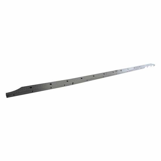 3 Inch Stainless Steel Sleeper Panel W/ 22 3/4 Inch Light Holes For Peterbilt 579 Ultraloft