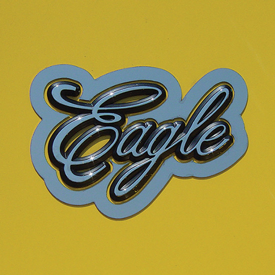 Stainless Steel Side Eagle Logo Hood Trim For International
