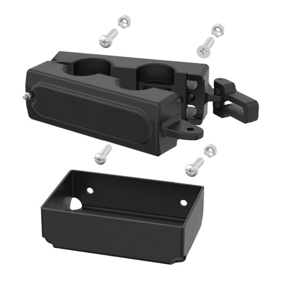 Spring Loaded Hinge Cargo Bar Holder