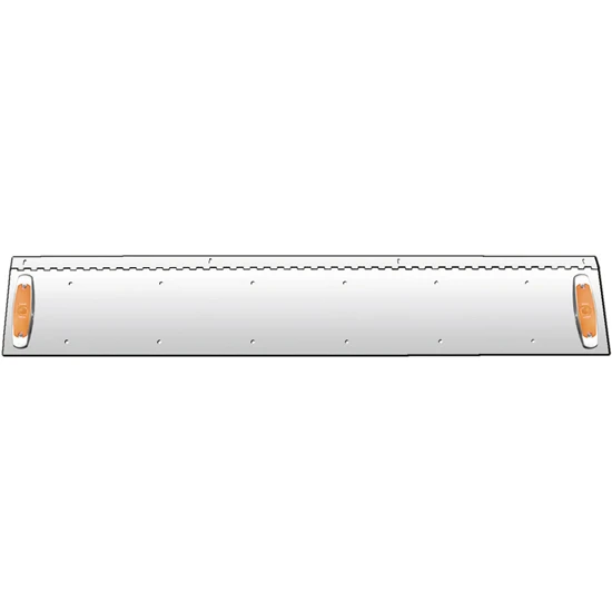 Stainless Steel Hinged 3 License Plate Holder W/ 2 SuperNova LEDs