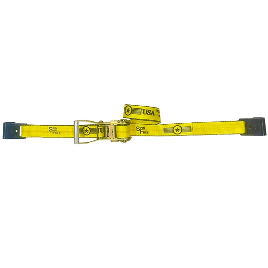 4 Inch X 30 Ft Flat Hook Winch Strap- 4000 Lb WLL