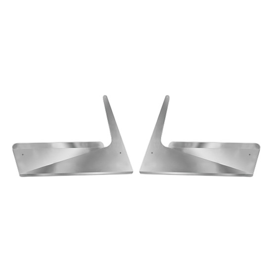 Stainless Steel Under Headlight Fender Guards For Kenworth T800 Aerocab