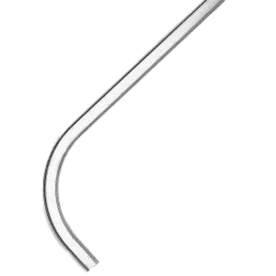107 Inch Horizontal Track Coupler W/ 6 Inch Radius- Left Side