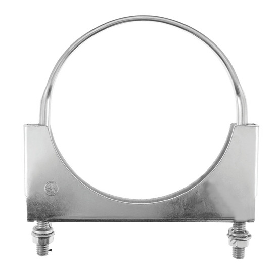 5 Inch Steel Flat U- Bolt Saddle Clamp Replaces P206603, RO5, FB-5ZN, FB5ZN, EC50UZP, 35757