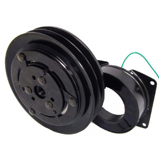 BESTfit York Style AC Clutch W/ 2 Groove & 1 Wire For International, Kenworth, Mack, Peterbilt & Volvo