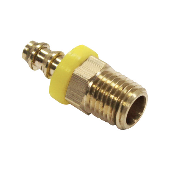 Brass Push-On Hose Fitting W/ Length Options