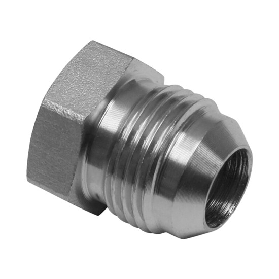 Steel Plug JIC 37 W/ Overall Length Options