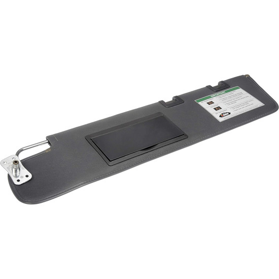 30.5 Inch Gray Vinyl Sun Visor- Driver Side For Freightliner Cascadia 113/125