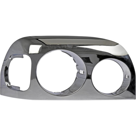 Driver/Passenger Side Heavy Duty Chrome Headlight Bezel For Freightliner Century