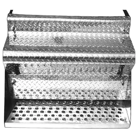 BESTfit Diamond Plated Aluminum Battery Box 34 X 24 X 25 Inch For Kenworth W900B, W900L, T800 2004 & Older