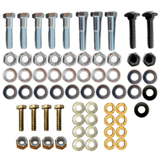 Front Corner Gusset Hardware Kit For Peterbilt 379
