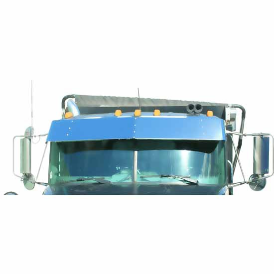 Visor Bracket Set For 13 Inch Drop Visor For Mack CH SFA, CHN613 SFA, CHU613 SFA