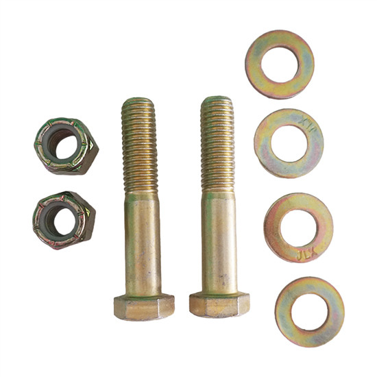 Yellow Zinc Plated Fender Bolt Kit