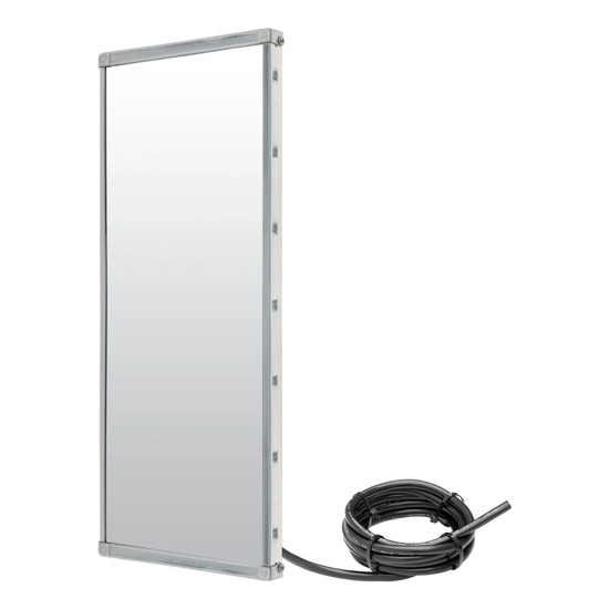 West Coast Anondized Aluminum Mirror Heads With Chevrons Mirror