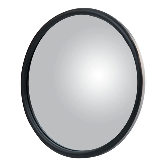 6 Inch Round Convex Stainless Steel Center Mount Mirror