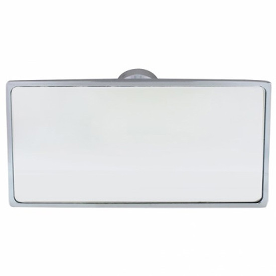 Chrome Interior Rear View Mirror, Glue On Mount