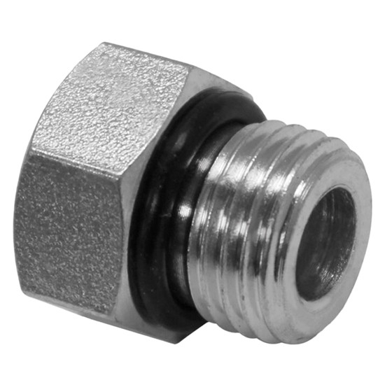 Steel Plug O-Ring Boss Hydraulic Adapter