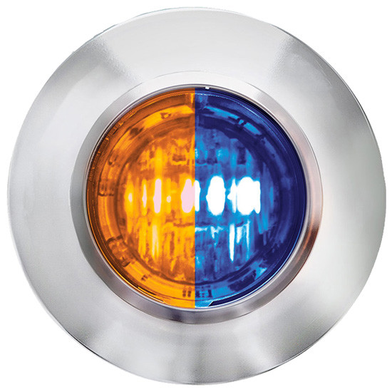 3/4 Inch Mini Double Fury Clearance Marker Color Changing Light