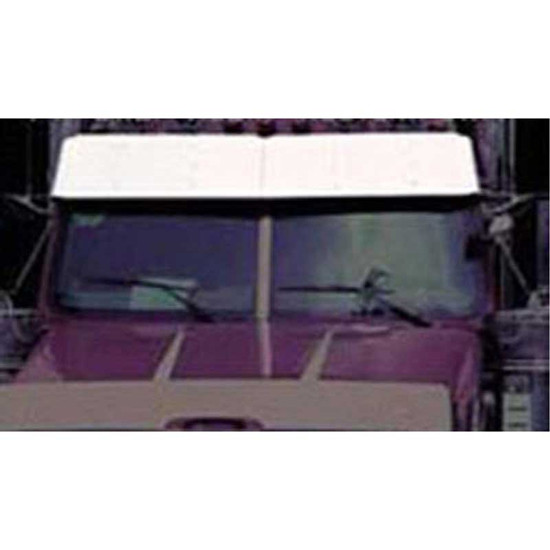 14 Inch Stainless Steel 2 Piece Drop Visor For Western Star Constellation 4900