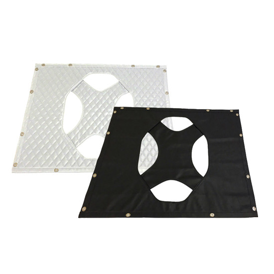 Vinyl Winter Front Oval X Design For Peterbilt 567