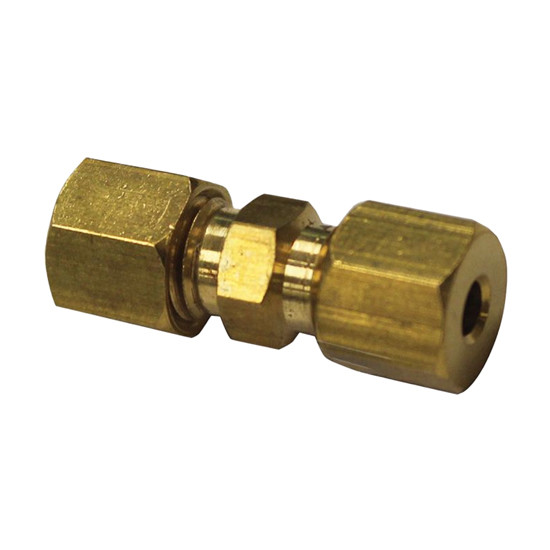 Brass Compression Fitting Union DOT W/ Size Options