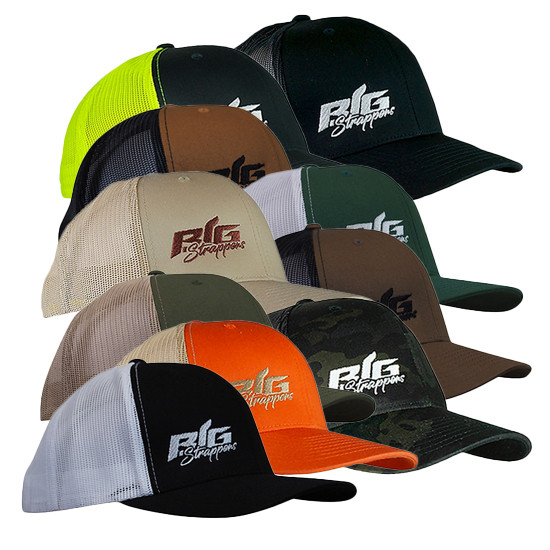 Big Strapper Curved Trucker Hat - Snapback