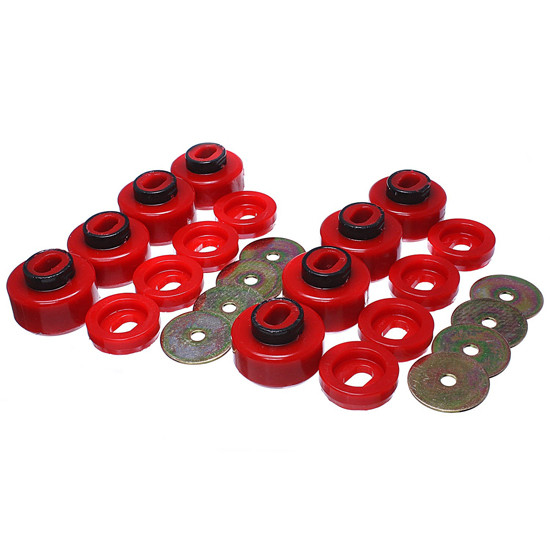 Poly Body Mount Set For Chevrolet Silverado & GMC Sierra 2500/3500 HD