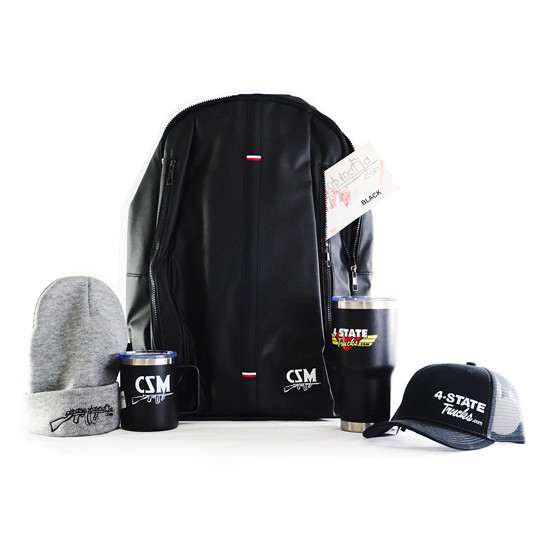Chrome Shop Mafia Merch Backpack Gift Set