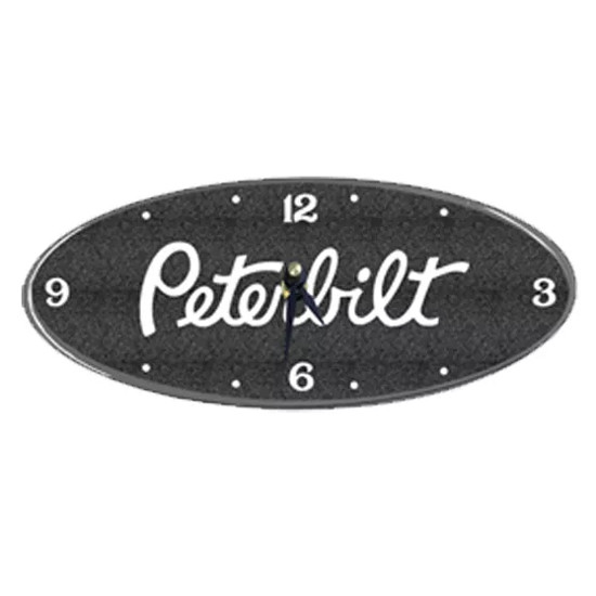 Small Peterbilt Logo Clock - 8 Inch