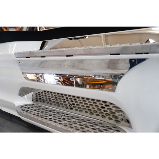 CSM 304 SS Kick Panel Trim On Side Fairing Sets For Peterbilt 579 Gen II 2022-Current