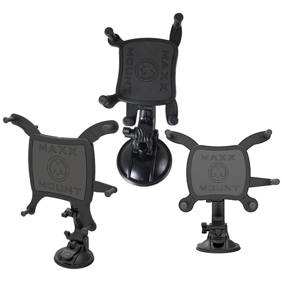 Black Window Maxx Mount W/ 360 Degree Swivel