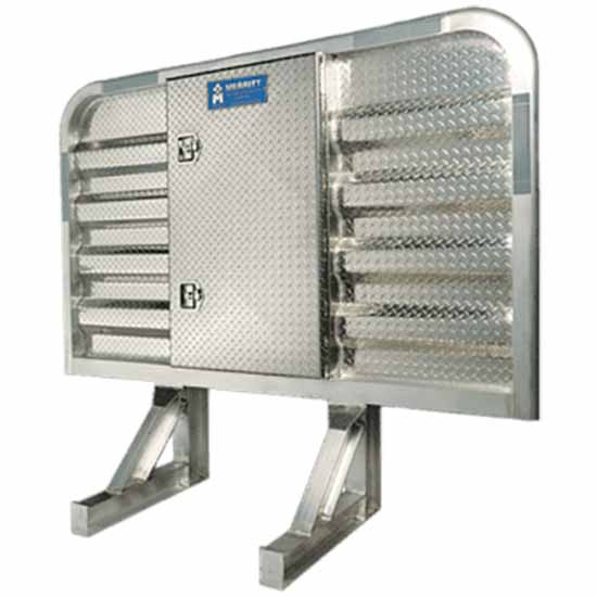 Merritt Dyna-Light Aluminum Cab Rack W/ Chain Hanger & Retainer 68 X 76 Inch