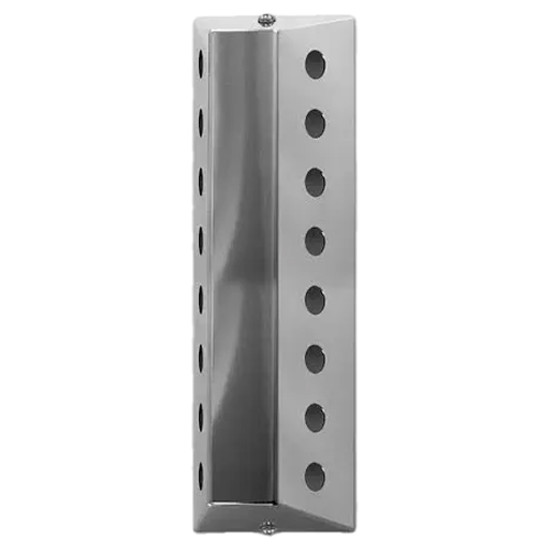 Roadworks 14.5 Inch Stainless Steel Switch Blade Light Panel W/ 32 Rnd 3/4 Inch Light Holes