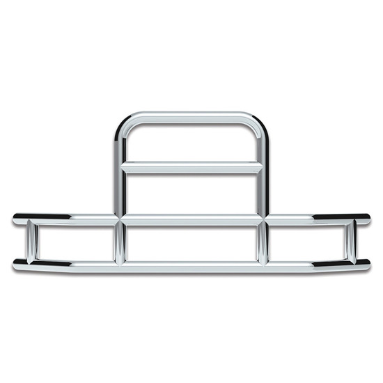 Stainless Steel HighwayShield I85 Grille Guard & Bracket Kit For Freightliner Cascadia 116, 126