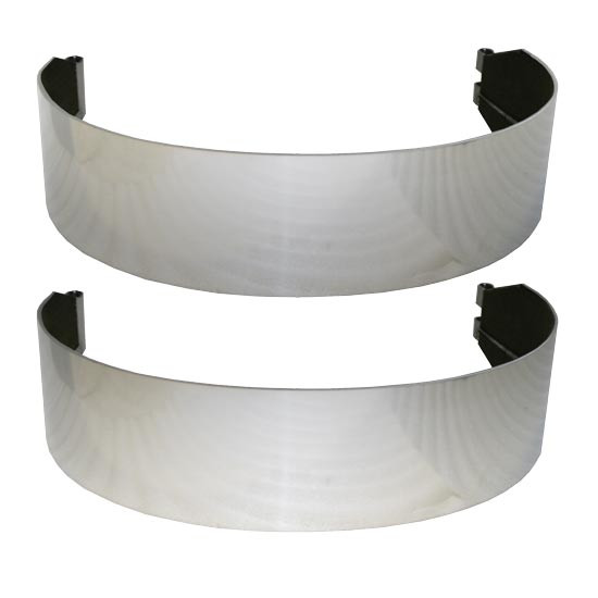 CSM Stainless Steel Fuel Tank Strap Kit For Peterbilt W/ 26 Inch Diameter Tanks