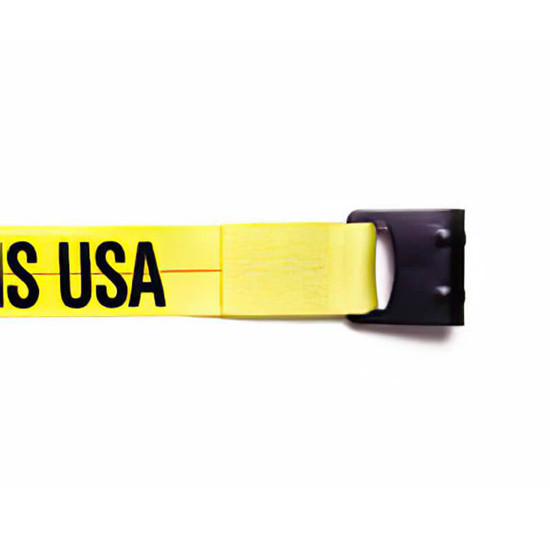 3 Inch Fixed End Strap W/ Flat Hook