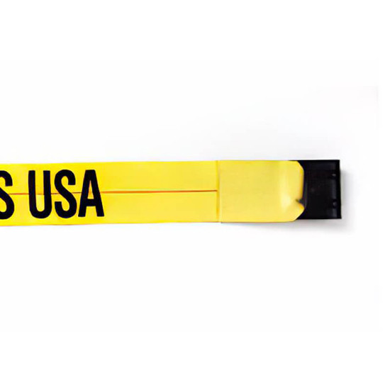 4 Inch Fixed End Strap W/ Flat Hook