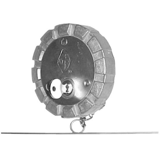 BESTfit 3.5 Inch Aluminum Locking Fuel Cap Replaces 572.1036 For Kenworth