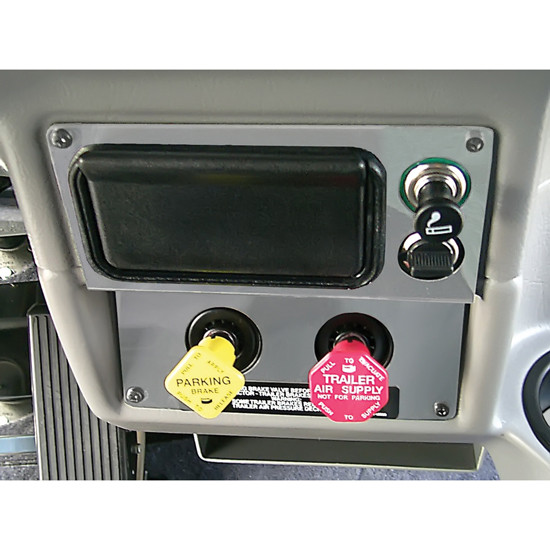 Air Valve & Ash Tray Dash Trim 2 Piece Kit For Peterbilt