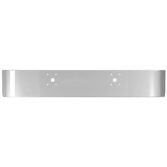 16 Inch Stainless Steel Set Back Axle Bumper W/ Tow Holes For International 9100, 9200/i & 9400i